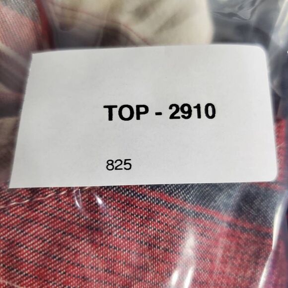 Forever 21 Plaid Mini Dress Red White Spaghetti Strap Size S - Picture 8 of 8